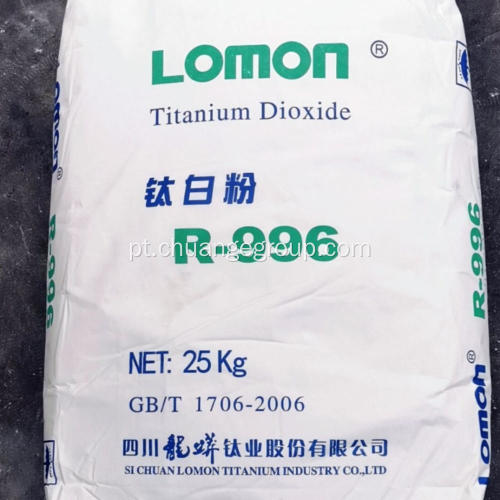 Dióxido de titânio Rutilo R996 Marca Lomon
